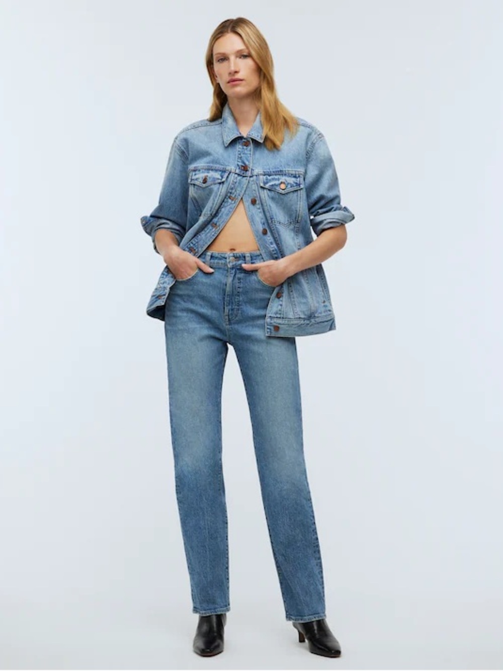 Madewell 90’s straight Jean